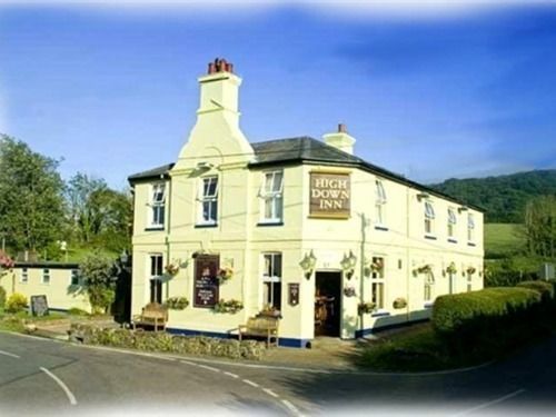 The Highdown Inn Totland Exterior foto
